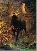 Albert Bierstadt In the Forest Spain oil painting artist